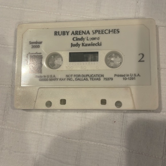 Mary Kay cassette tape bundle Ruby Arena speeches top directors consultants - Picture 16 of 16